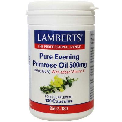 Lamberts Teunisbloemolie 500 mg (pure evening primrose oil)