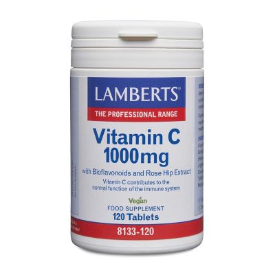 Lamberts vitamine c 1000mg&biof/l8133 120 tabletten - Vitamine enkel