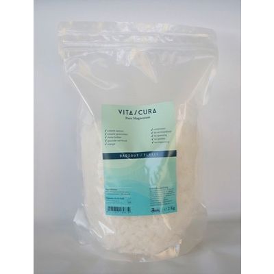 Vitacura Magnesium zout/flakes 2 kilogram - Bad/douche