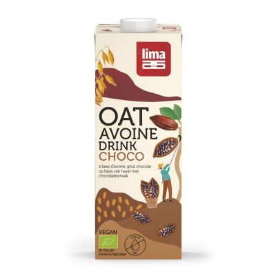 Lima Oat drink choco & calcium