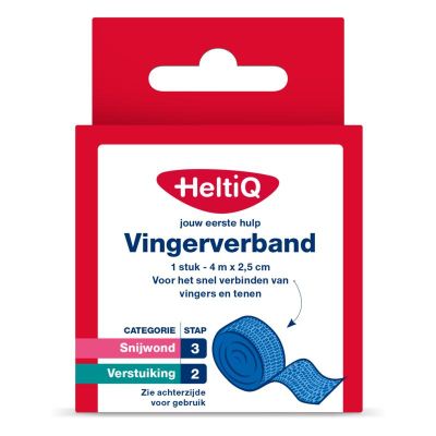 Foto van Heltiq Vingerverband 4 m x 2.5 cm