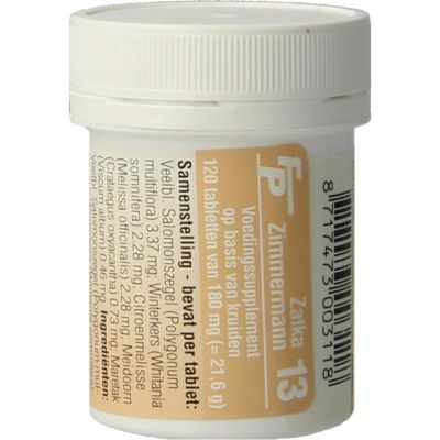 Medizimm Zatka 13 120 tabletten - Fytotherapie