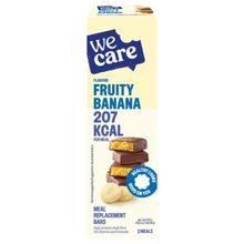 Wecare Bars fruity banana Foto van Wecare Bars fruity banana