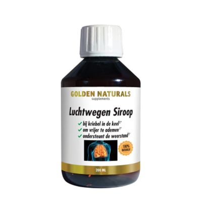 Foto van Golden Naturals Luchtwegen siroop