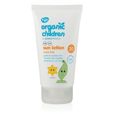 Green People Zonnebrand SPF30 kind parfumvrij 150 ml - Zonnebrand