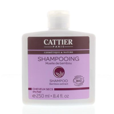 Cattier Shampoo droog haar bamboe Cattier Shampoo droog haar bamboe 250 Milliliter - Shampoo