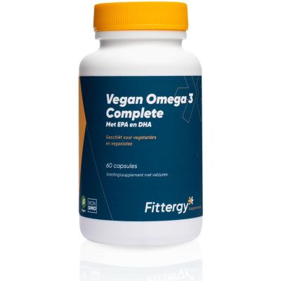 Fittergy Omega 3 vegan 150 mg DHA 75 mg EPA