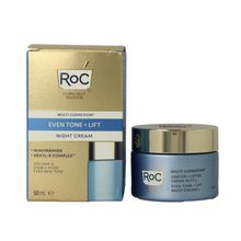 Foto van ROC Multi correxion even tone+lift night cream