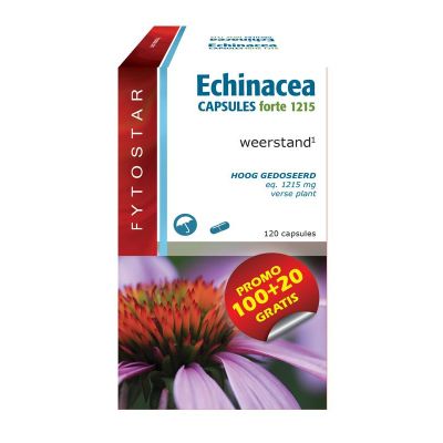 Fytostar Echinacea forte 1215 maxi 120 capsules - Fytotherapie