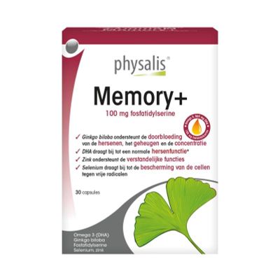 Physalis Memory+ 30 softgels - Fytotherapie