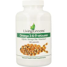 Foto van Livinggreens Omega 3 6 9 complex