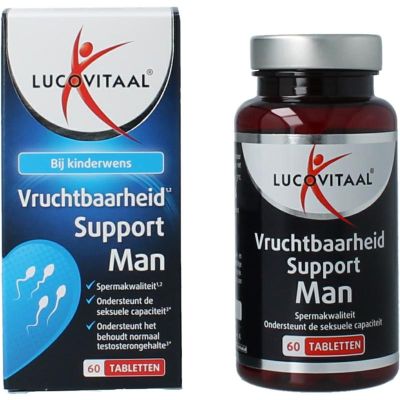 Lucovitaal Vruchtbaarheid support man 60 tabletten - Gezondheidsproducten