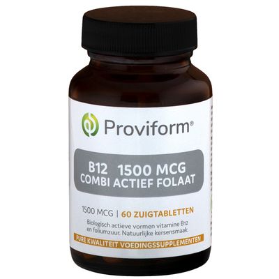 Proviform Vitamine B12 1500 mcg combi actief folaat