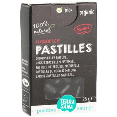 Droppastilles naturel 25 gram - Snoep en chocola