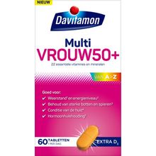 Foto van Davitamon Multi vrouw 50+