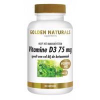 Golden Naturals Vitamine D3 75 mcg