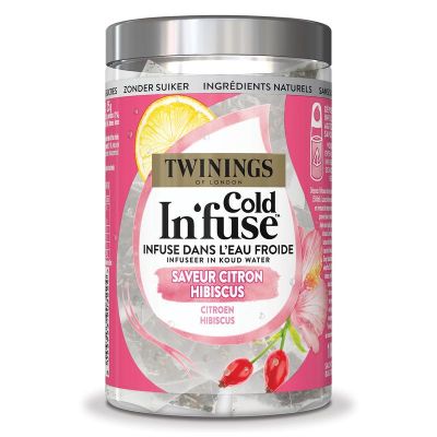Twinings Cold infuse citroen hibiscus