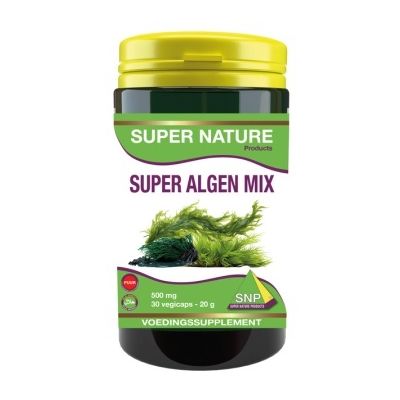Foto van SNP Super algen mix 500 mg puur