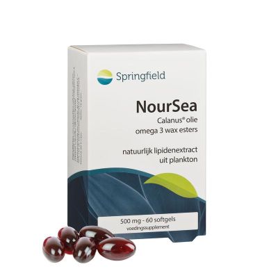 Springfield NourSea calanusolie omega 3 wax esters