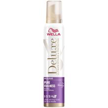 Foto van Wella Deluxe mousse pure fullness