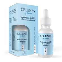 Foto van Celenes Serum hyaluronic acid + fermented active gojiberry