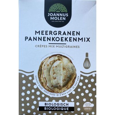 Joannusmolen Pannenkoekmix 6 granen 300 gram - Brood en bakmixen