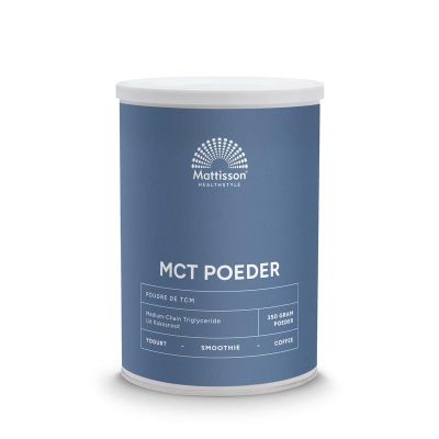 Mattisson MCT Poeder coconut pure Foto van Mattisson MCT Poeder coconut pure
