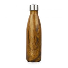 Yoko Drinkfles wood isotherm 500ml Foto van Yoko Drinkfles wood isotherm 500ml