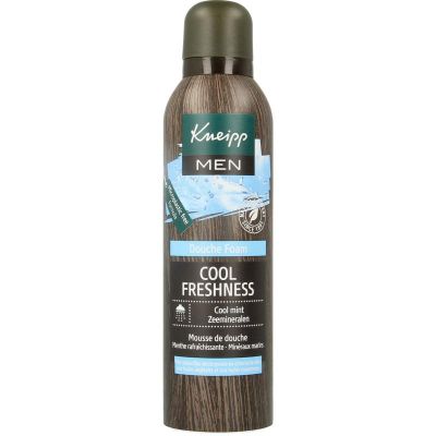 Kneipp Men douche foam cool refresh 200 Milliliter - Bad/douche