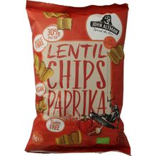 Foto van John Altman Linzen chips paprika bio