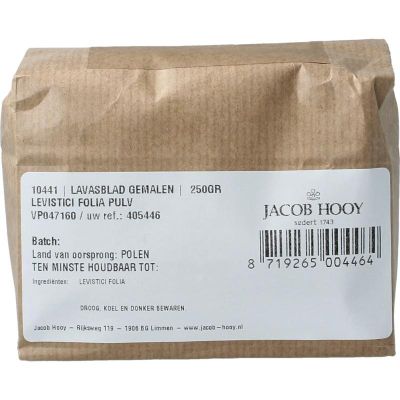 Jacob Hooy Lavasblad gemalen 250 gram - Kruiden