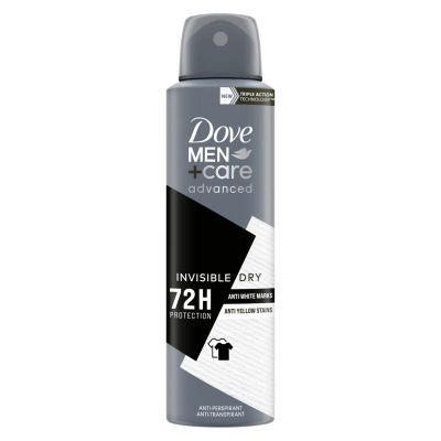 Dove Deodorant spray men+ care invisible dry 150 Milliliter - Deodorant