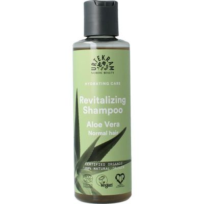 Urtekram Shampoo aloe vera normaal haar 250 Milliliter - Shampoo