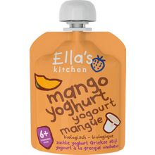 Foto van Ella's Kitchen Mango yoghurt griekse stijl 6+ maanden