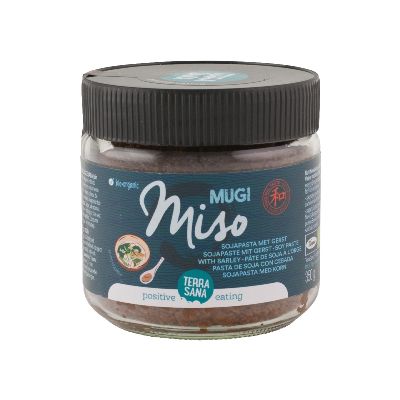 Terrasana Mugi miso ongepasteuriseerd glas 350 gram - Overig reform/levensmiddelen