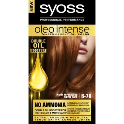 Syoss Color Oleo Intense 6-76 warm koperblond haarverf