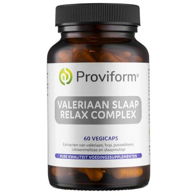 Proviform Valeriaan slaap relax complex Proviform Valeriaan slaap relax complex 60 vegicaps - Fytotherapie