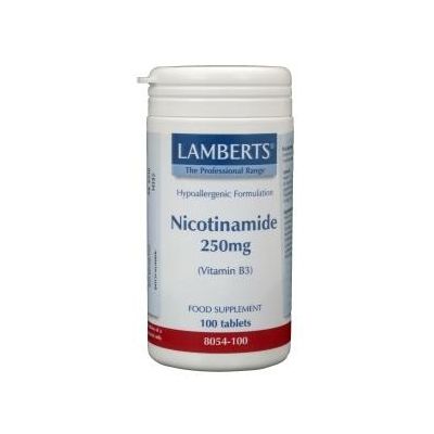 Lamberts Vitamine B3 250 mg (nicotinamide)