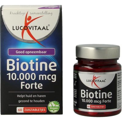 Foto van Lucovitaal Biotine forte