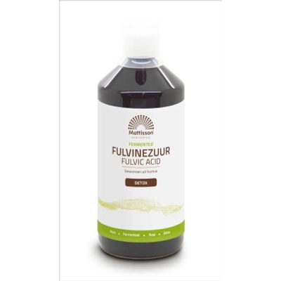 Fermented fulvine zuur - Fulvic acid 1000 ml - Fytotherapie