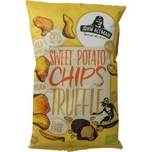 Foto van John Altman Zoete aardappel chips truffle bio