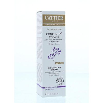 Cattier Oogcreme eclat de rose contour treatment