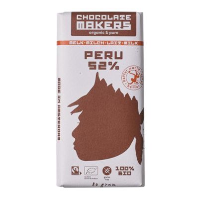 Chocolatemakers Awajun bar 52% melk