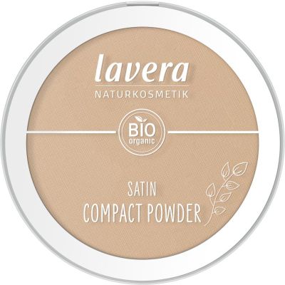 Lavera Satin compact powder tanned 03 EN-FR-IT-DE