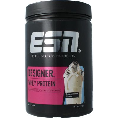 ESN Designer whey straciatella ESN Designer whey straciatella 908 Gram - Sportvoeding