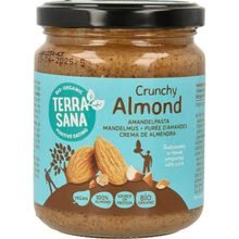 Foto van Terrasana Amandelpasta bruin crunchy