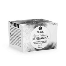 Foto van Ben & Anna Tandpoeder zwart active charcoal