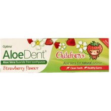 Foto van Optima Aloe dent aloe vera kinder tandpasta