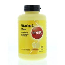 Foto van Roter Vitamine C 70 mg citroen