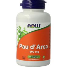 Foto van NOW Pau d arco 500 mg
